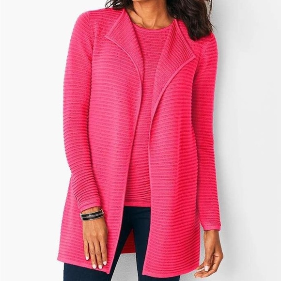 Talbots Modern Ottoman Cardigan Sweater Size Small - Picture 10 of 10